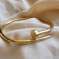 Gold Nail Hand Cuff