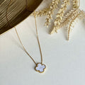 White Clover Necklace