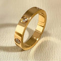 Gold Cartier Stone Ring