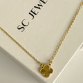 Gold Clover Necklace