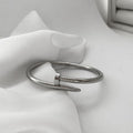 Silver Nail Hand Cuff