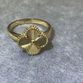 Golden Clover Ring